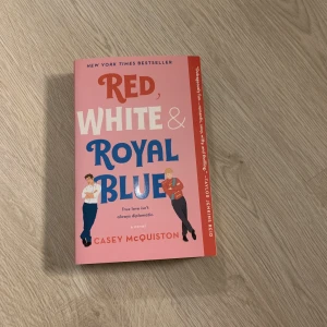 Red white and royal blue - I nyskick och oläst 
