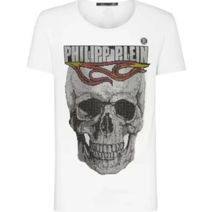 Philip Plein T-shirt  - Använd endast 2 gånger Köpt för 9 000 kr i Philip Plein Marbella