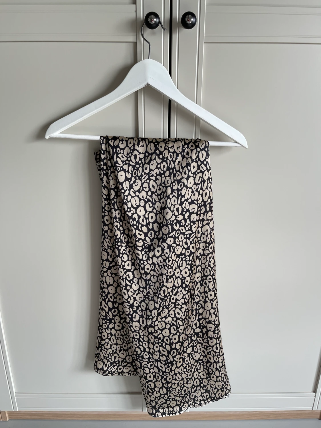 Leopardmönstrad kjol : ankellängd - 90