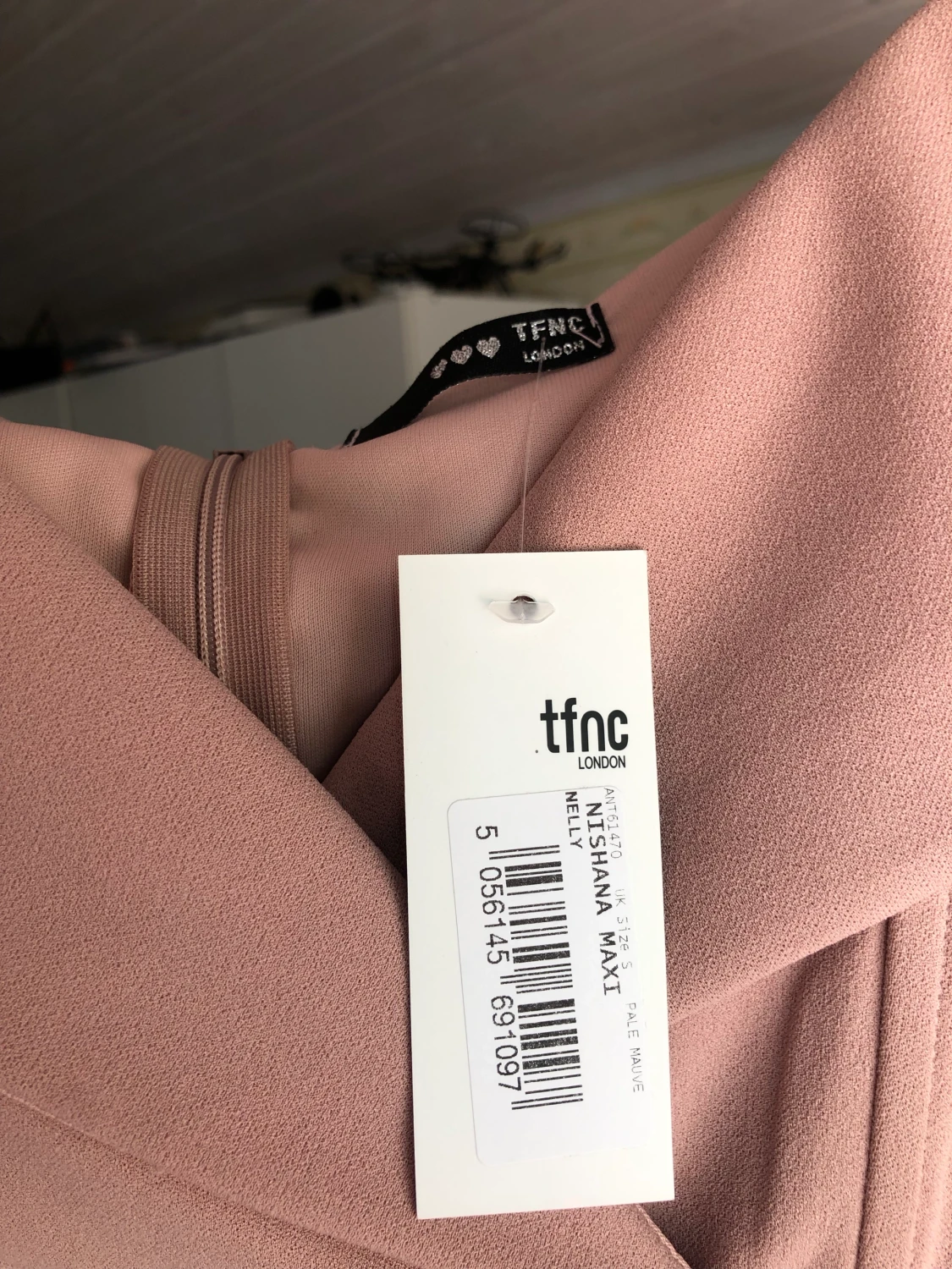 Gammelrosa balklänning - 91