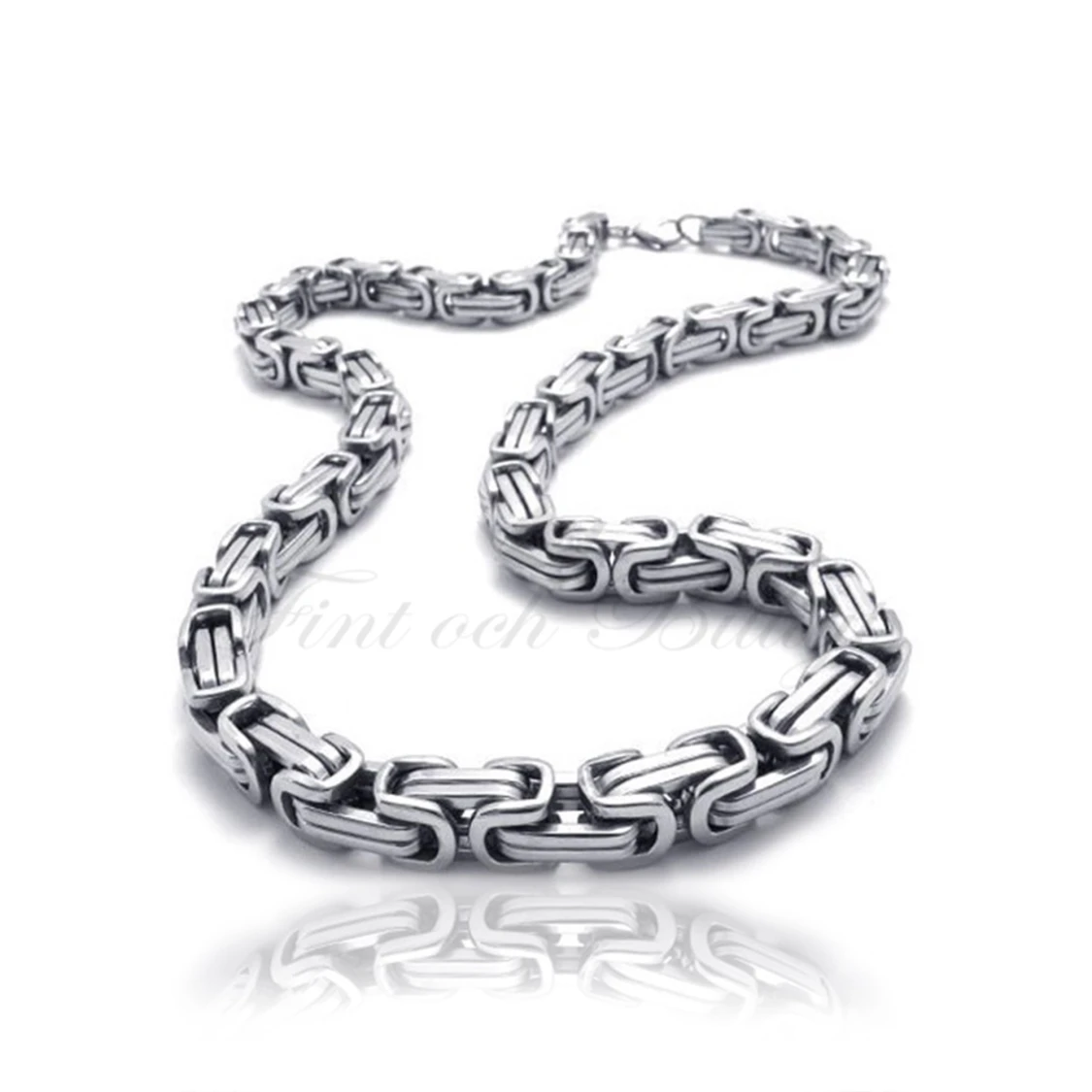 Kejsaren länk silver armband 