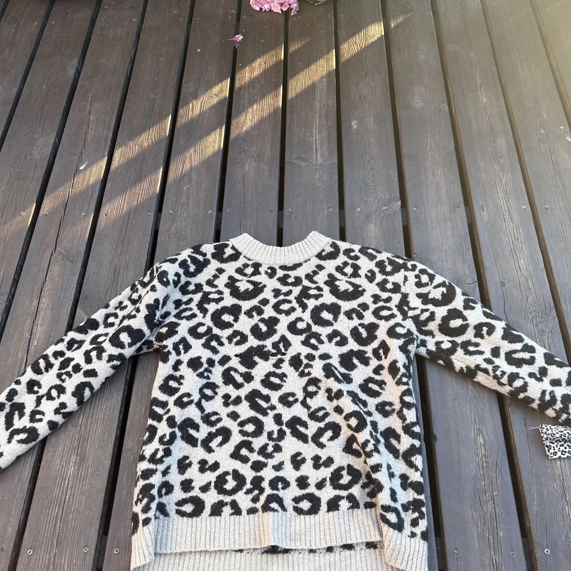 Stickad tröja 
