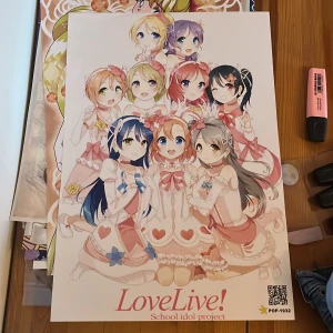 Love live poster - Super good quality! Bought it at a convention but never put it up on my wall. Nothing broken. Pretty big.  