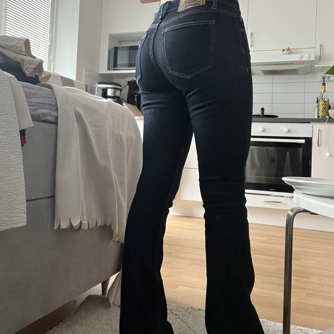 Lågmidjade bootcut  - 75