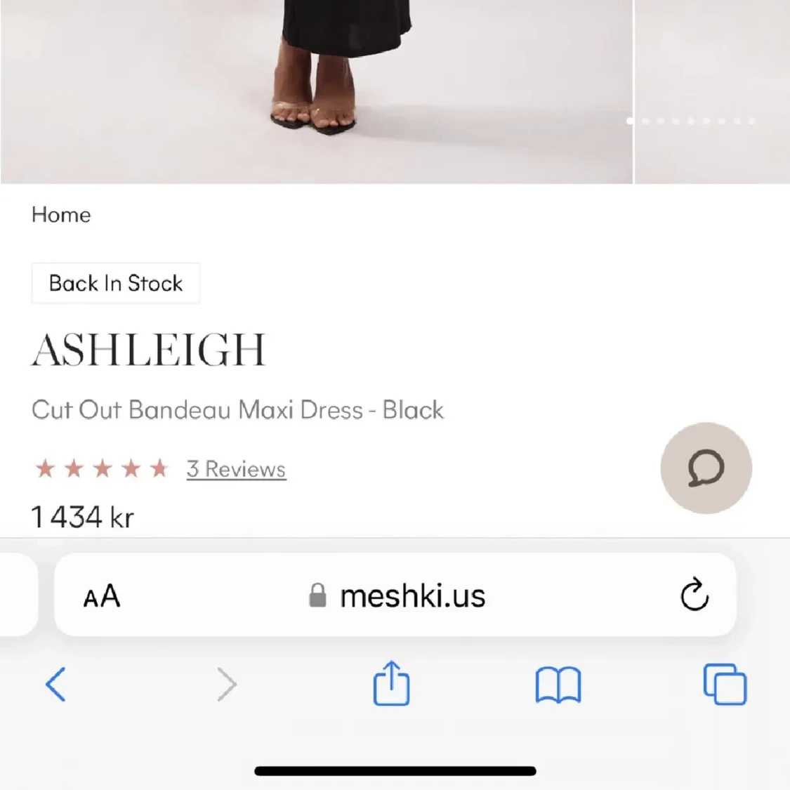 Meshki klänning - 91