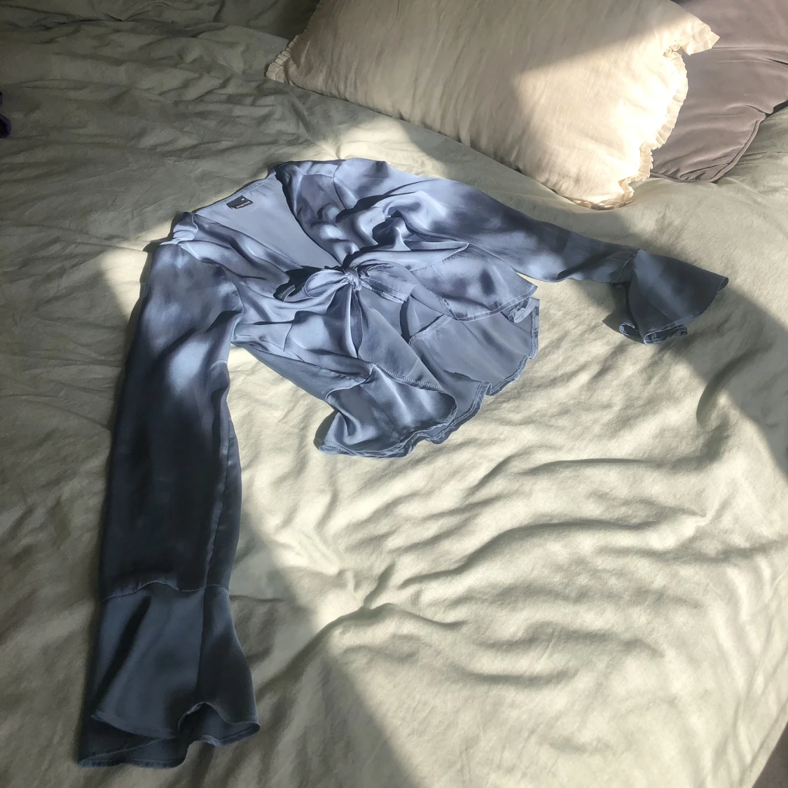 Blå kofta/törja/blus🩵