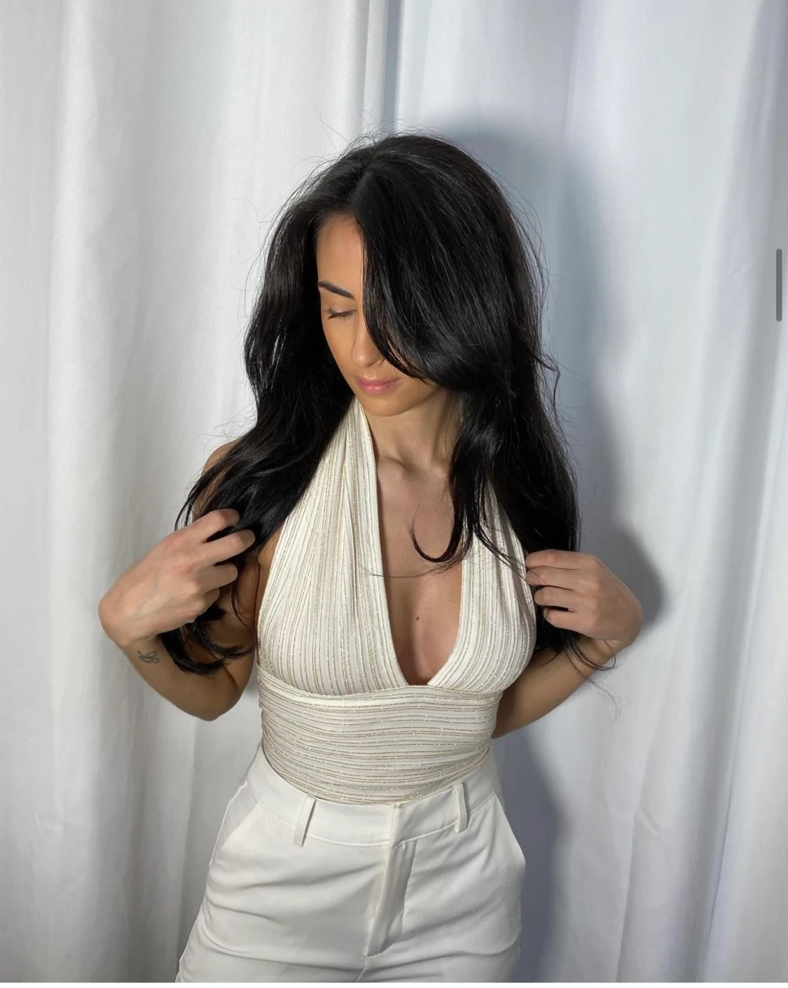 Fin och tidlös topp!!🤍🪩