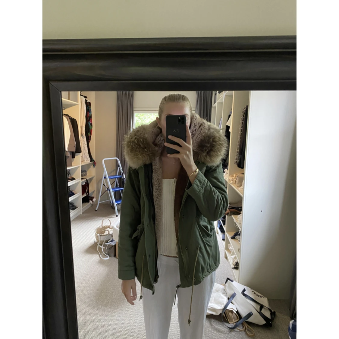 Faux fur/Parka Coat - 91
