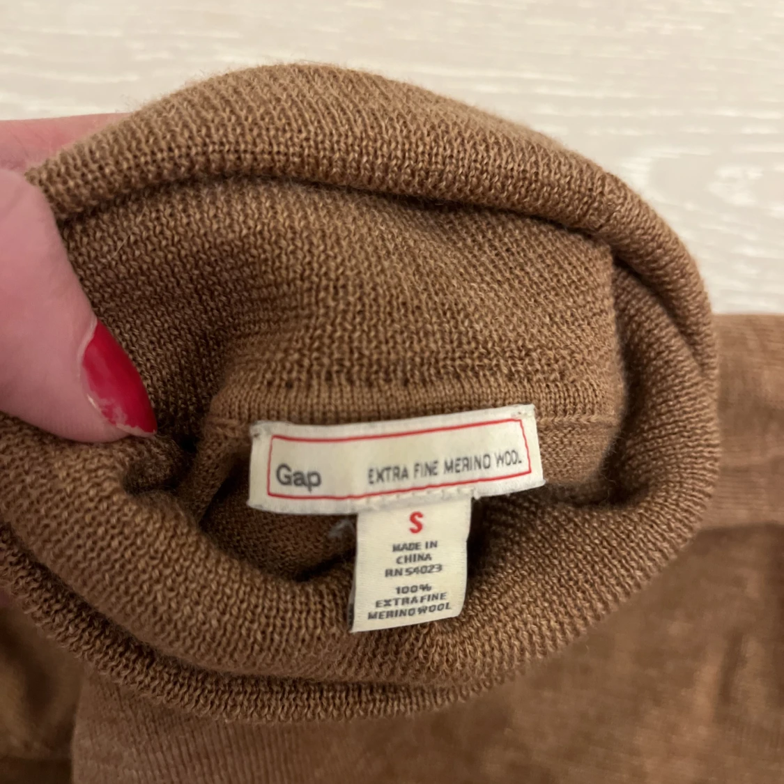 Finstickad polo fr GAP - 90