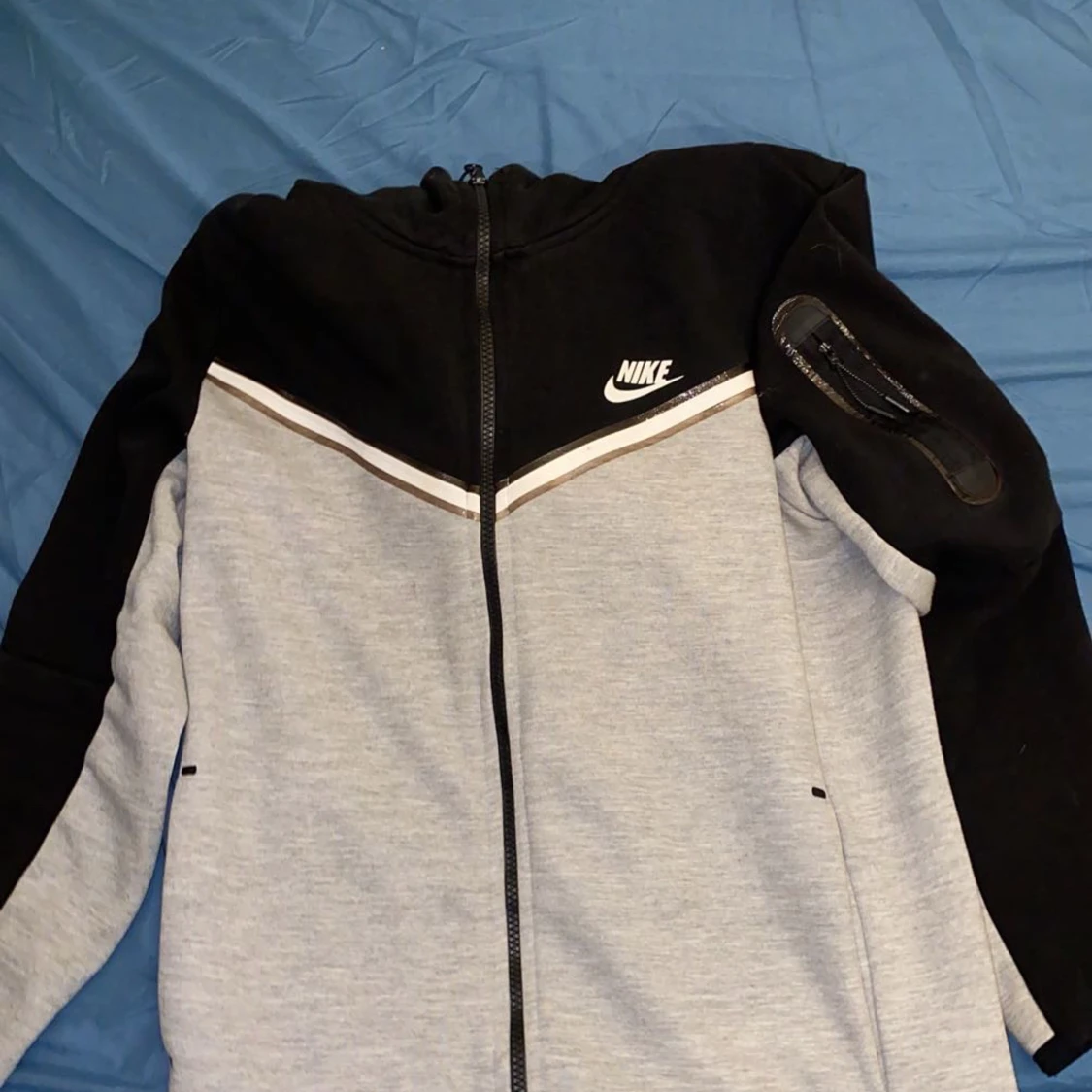 Nike tech flech grå svart - 90