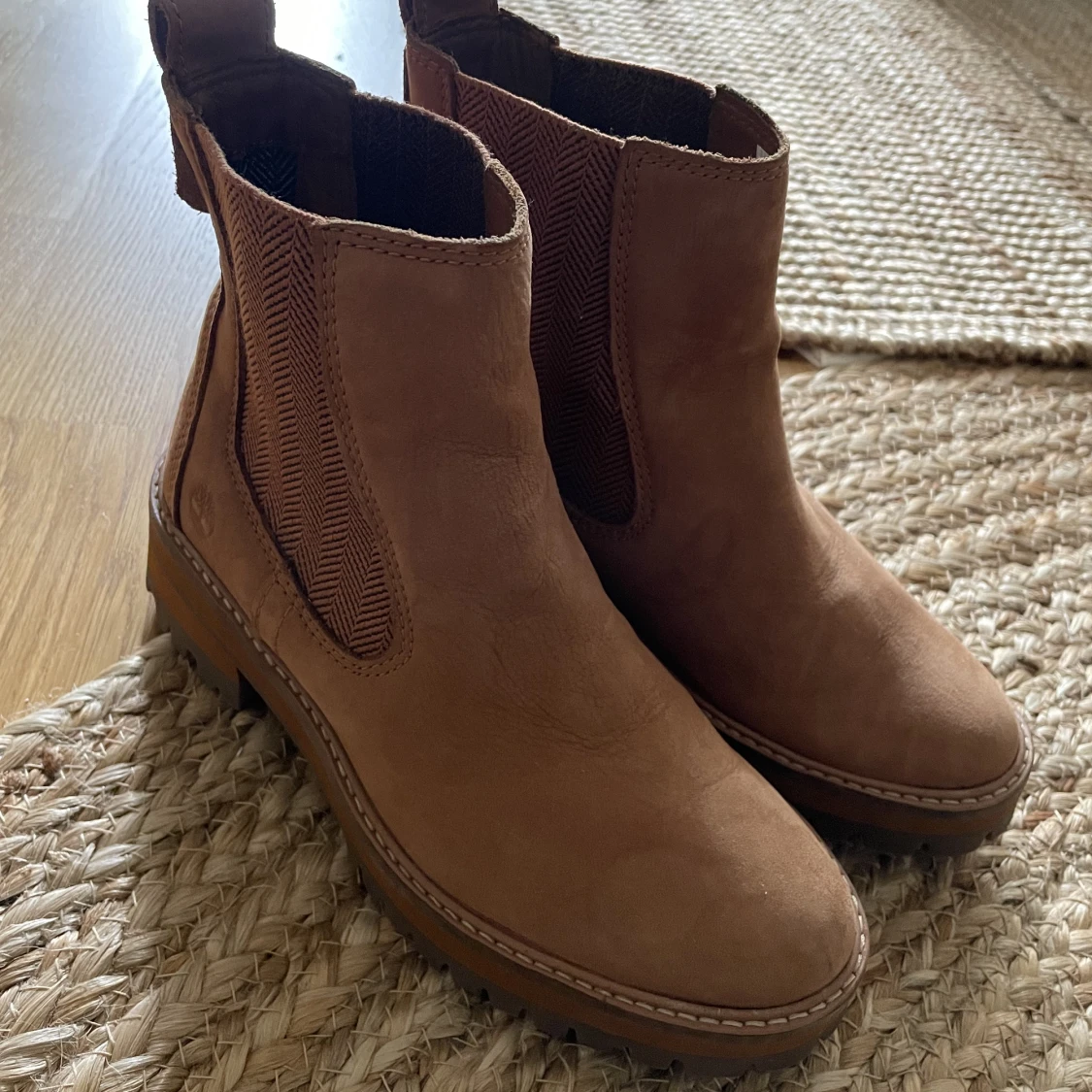 Äkta Timberland mocka boots - 90