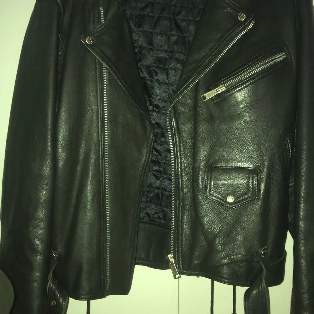 Vintage leather jacket . Jackor.
