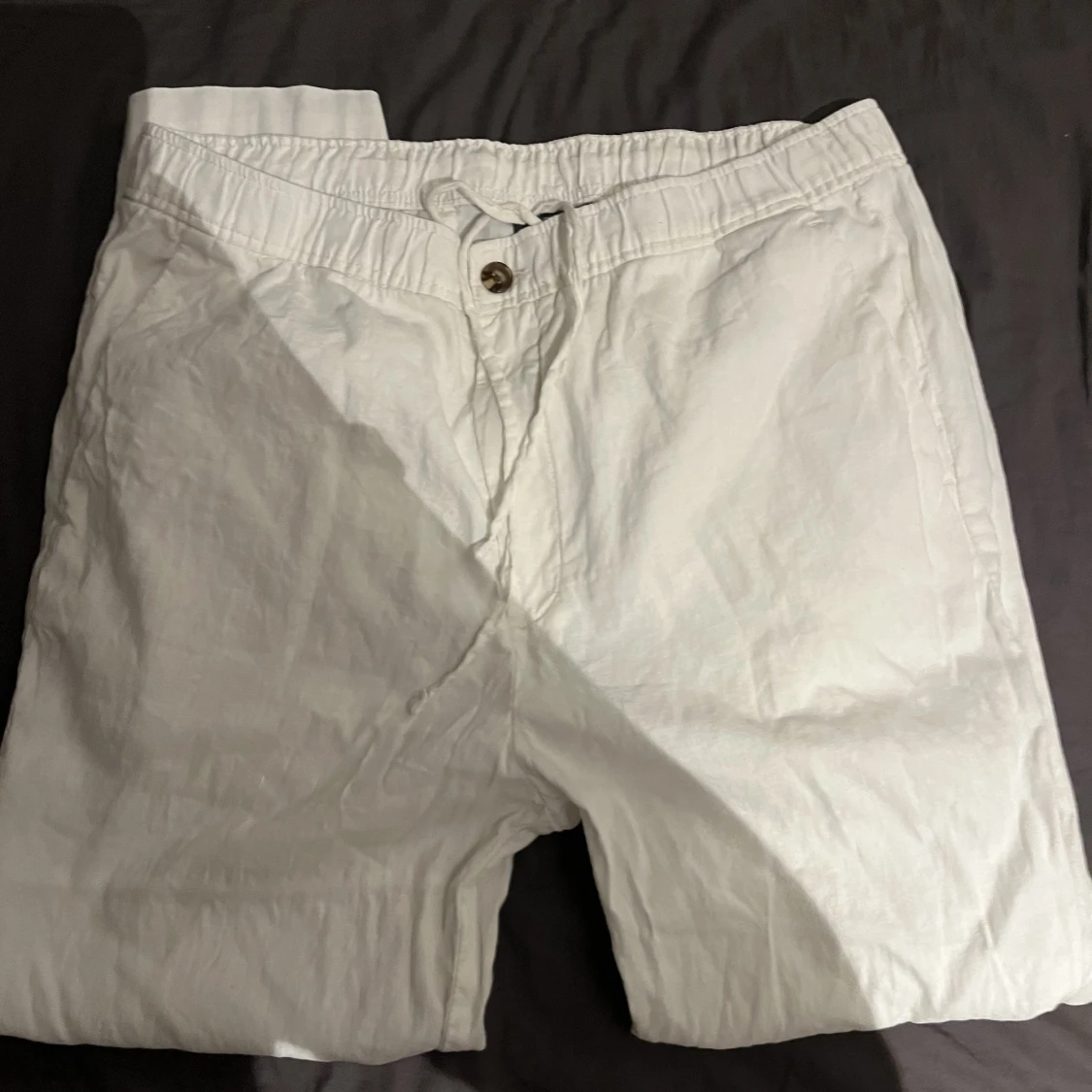 Linnebyxor vita - 91