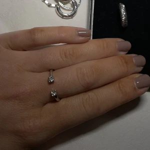 Silver ring  - Oanvända🤍 ⭐️Säljer mycket smycken nu då jag har för mycket och rensar, så bara att skriva vid frågor eller behov av fler bilder🤍✨🌟Paketpris vid köp av flera smycken/plagg.