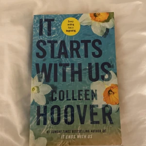 It starts with us - Säljer denna populära bok som är uppföljare till it ends with us, väldigt bra skick! Säljer för 80kr + frakt
