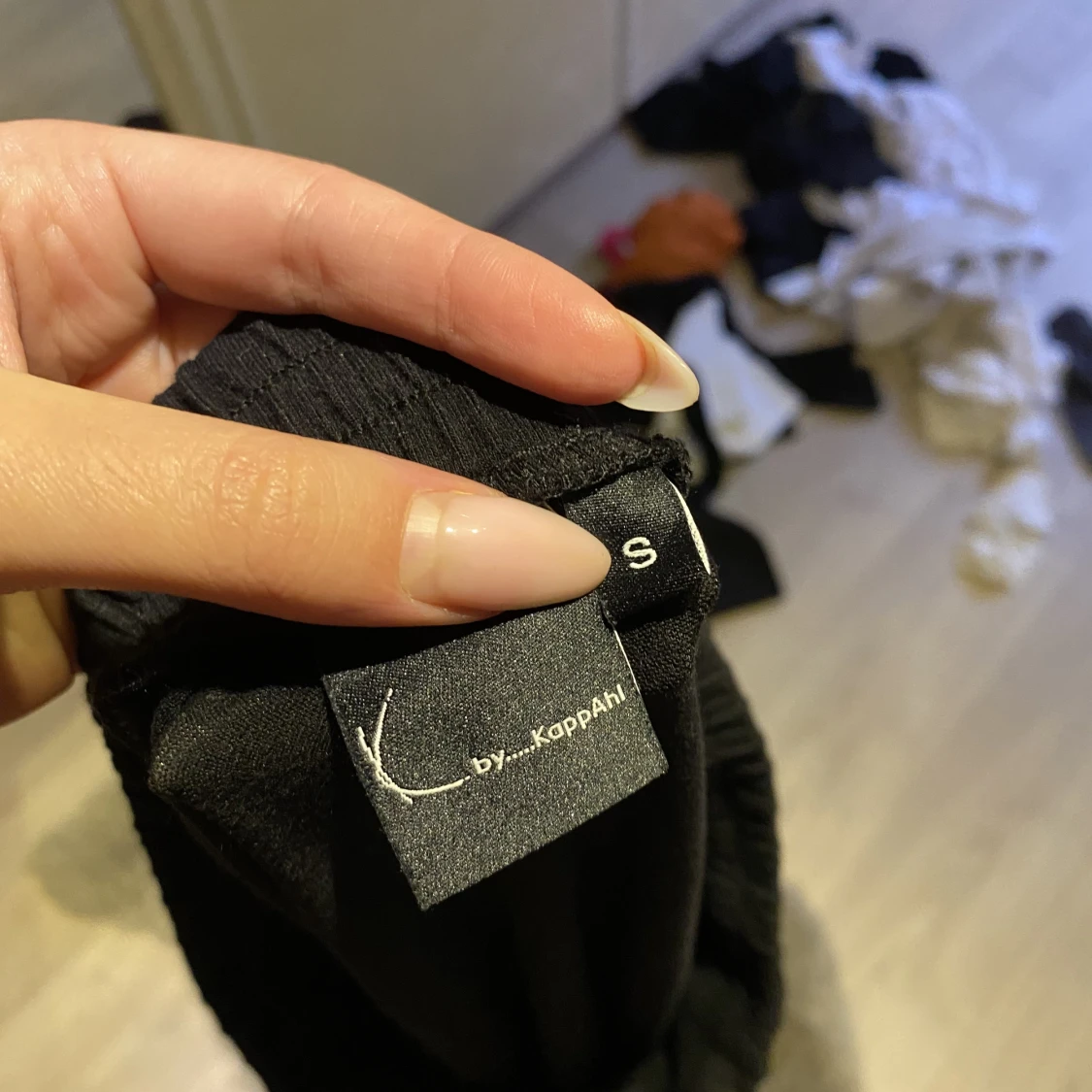 Lång kjol med slits - 91