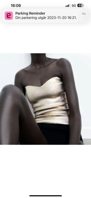 zara topp - Så snygg strl m men sitter som en s