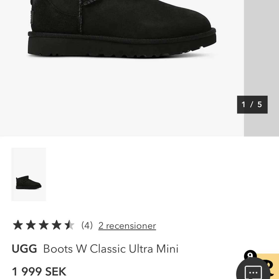 Oanvända ultra mini uggs 