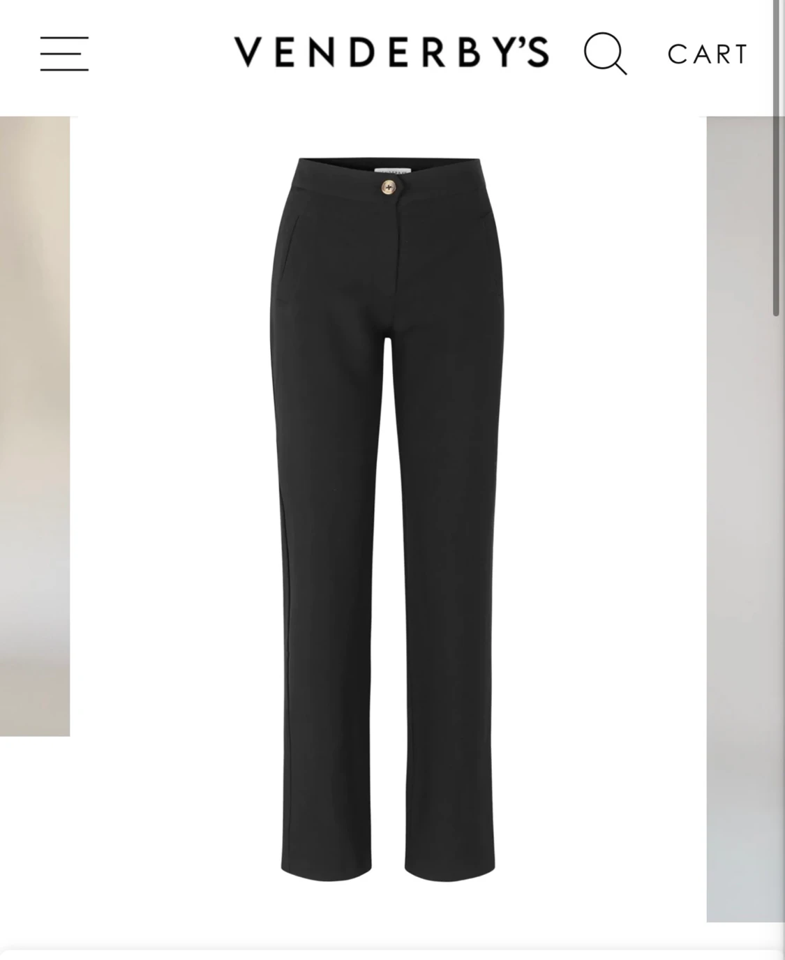 VENDERBY’S kostymbyxor strl.M - 90