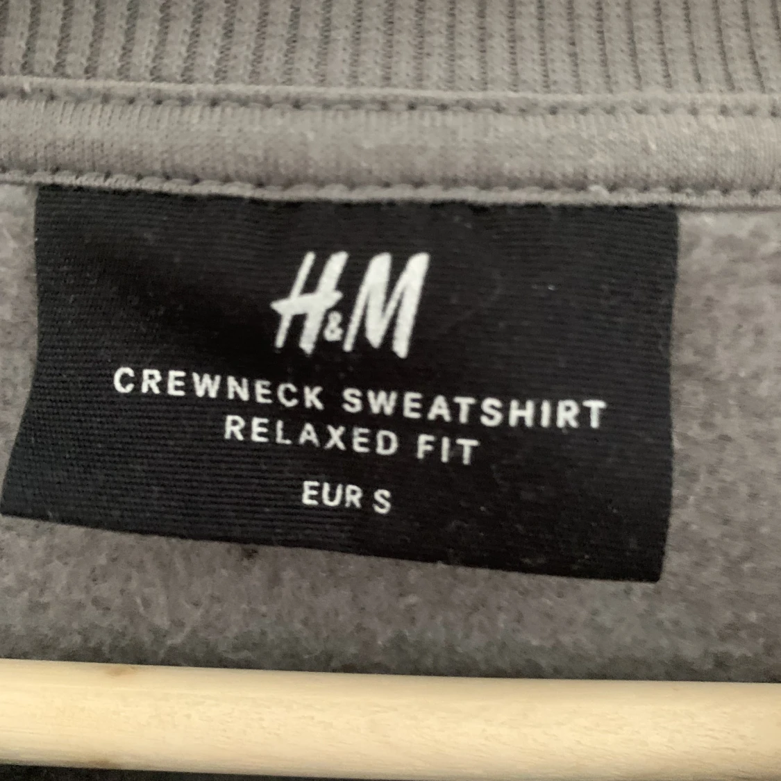 Grå sweatshirt - 90