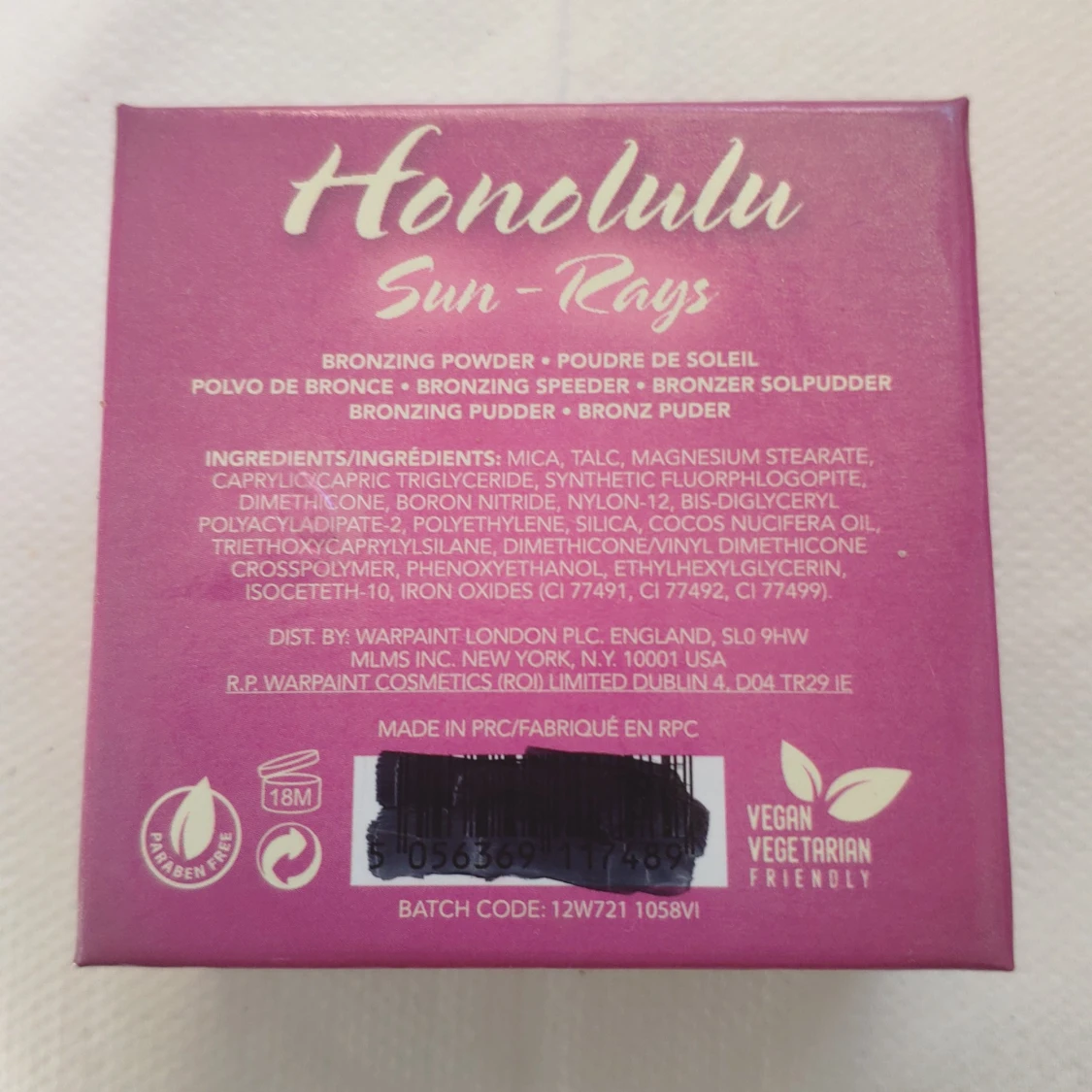 Honolulu bronzer - 91