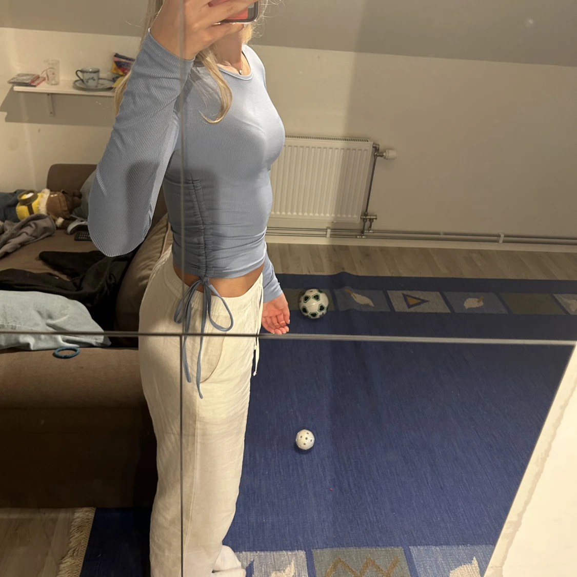 Långärmad tajt tröja - 90