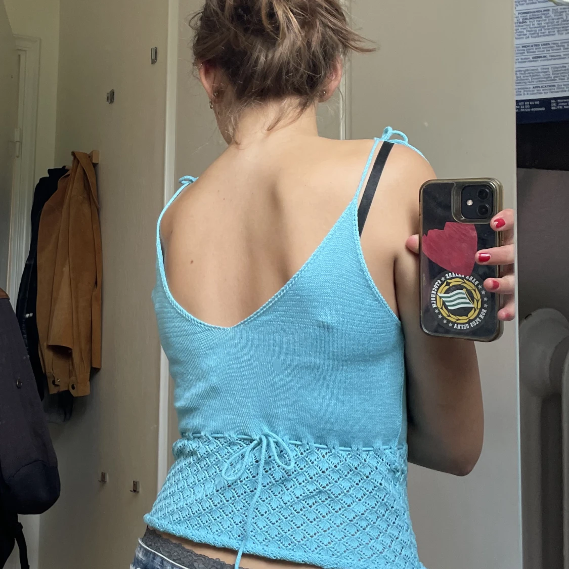 MAILLILI virkad topp - 90