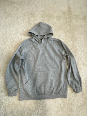 Grå hoodie  - Grå hoodie för 75kr storlek M