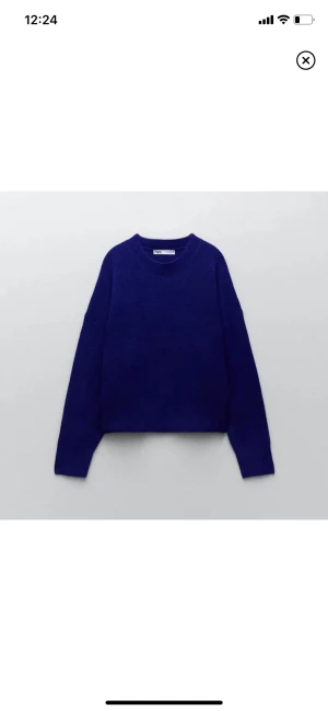 Stickad tröja  - Slutsåld tröja från zara, storlek S. Betalning sker via swish och köparen står för frakt ❤️‍🔥