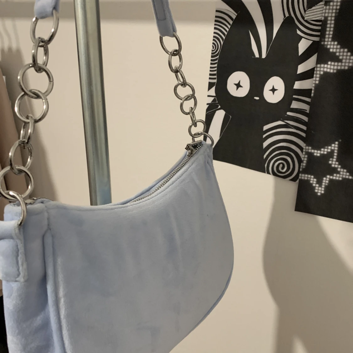 Supersöt ljusblå väska  - 91