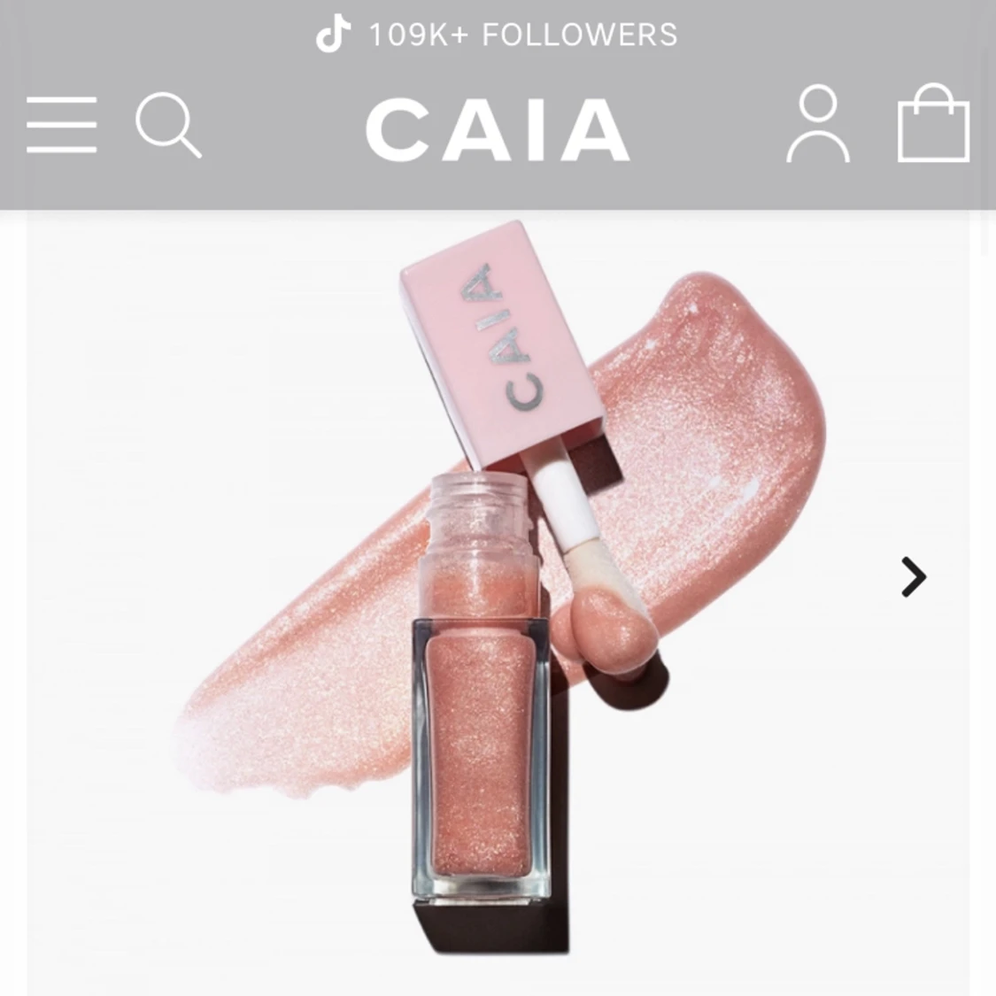 Caia Pinky Gloss  - 90