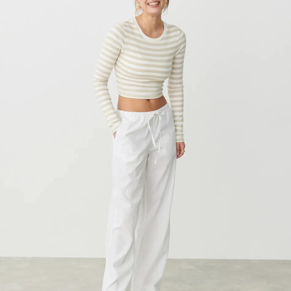 linnebyxor från gina - 90