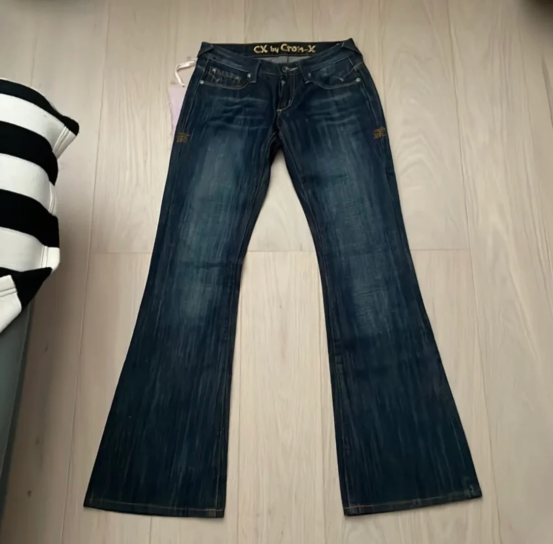 Lågmidjade jeans