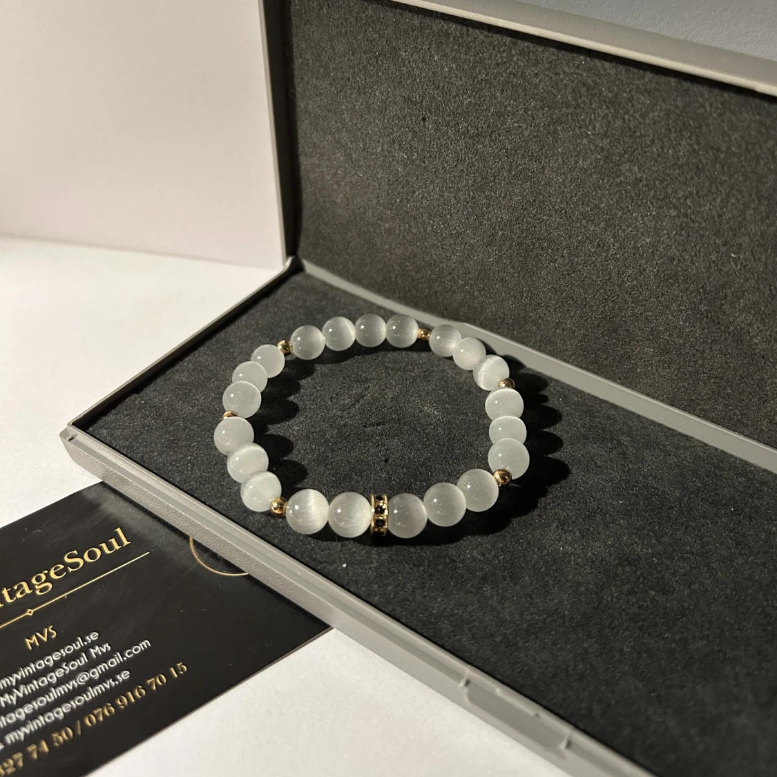 Pärlarmband ”mist”