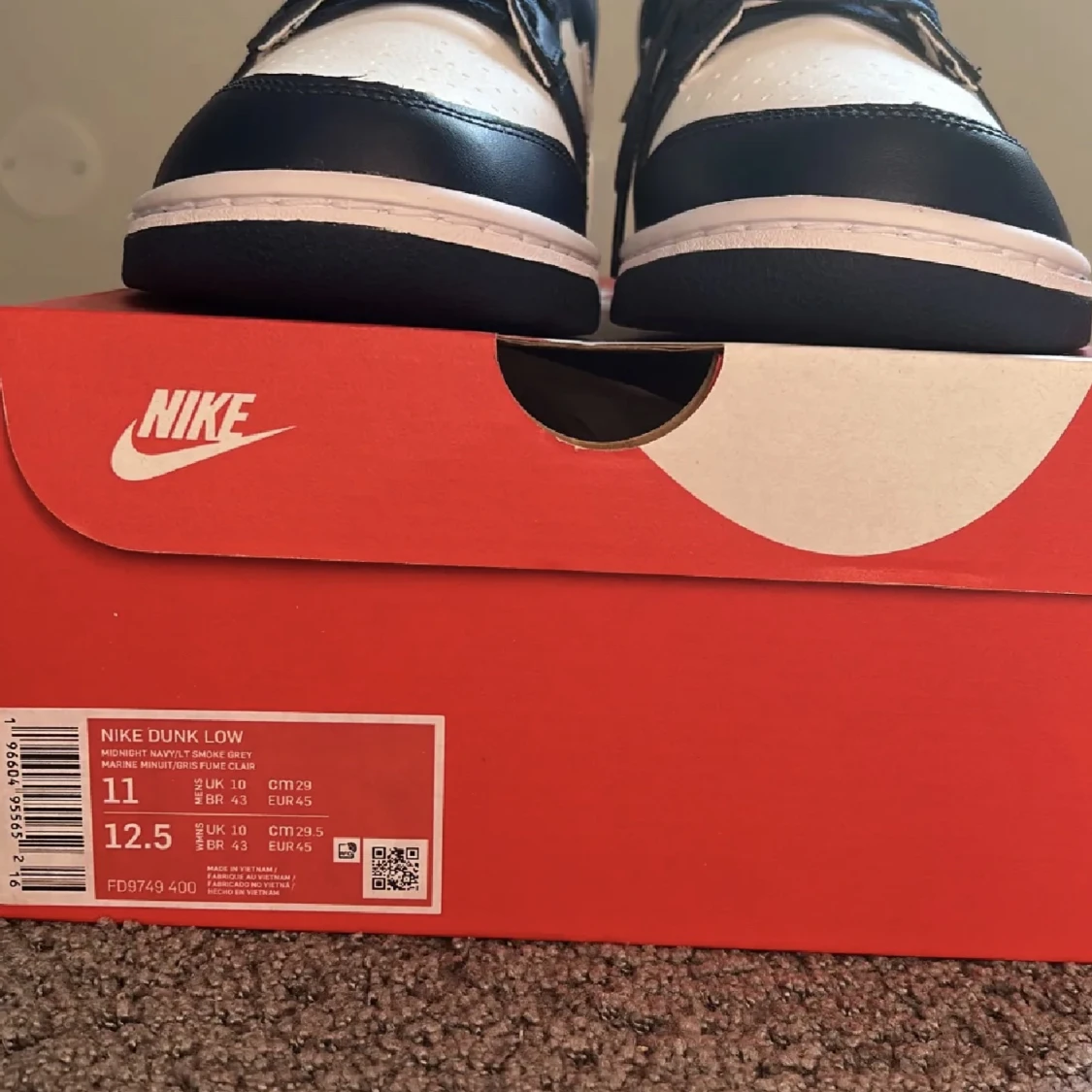 Nike dunk low Midnight navy - 91