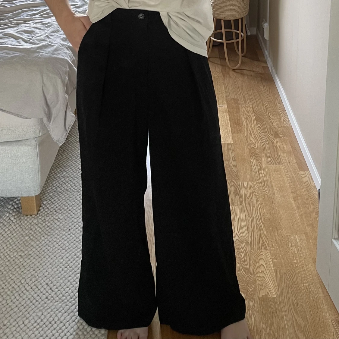 Svart kostymbyxa - 90