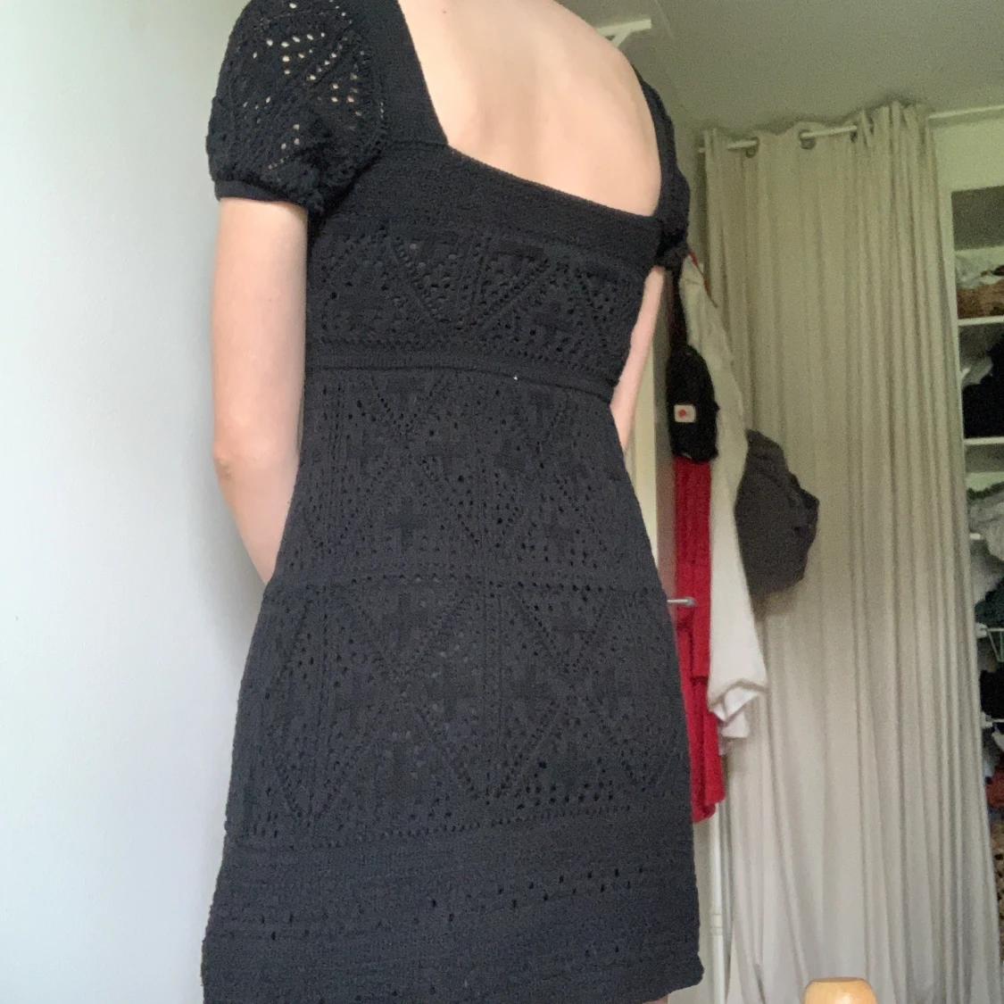 Pointelle klänning - 91