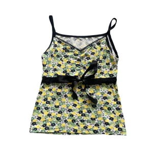 Blommigt linne  - Står ingen storlek men sitter som en xxs-xs. Kontakta vid intresse <3