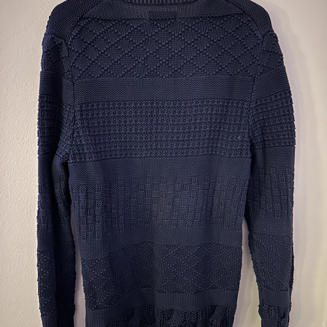 Boomerang stickad tröja  - 90