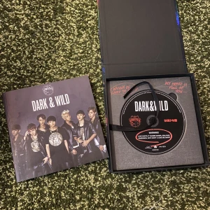 BTS- album - Bts album Dark & Wild🤘det på bilden är det som medföljer. Köparen står för frakten, kontakta mig om du vill köpa 💌