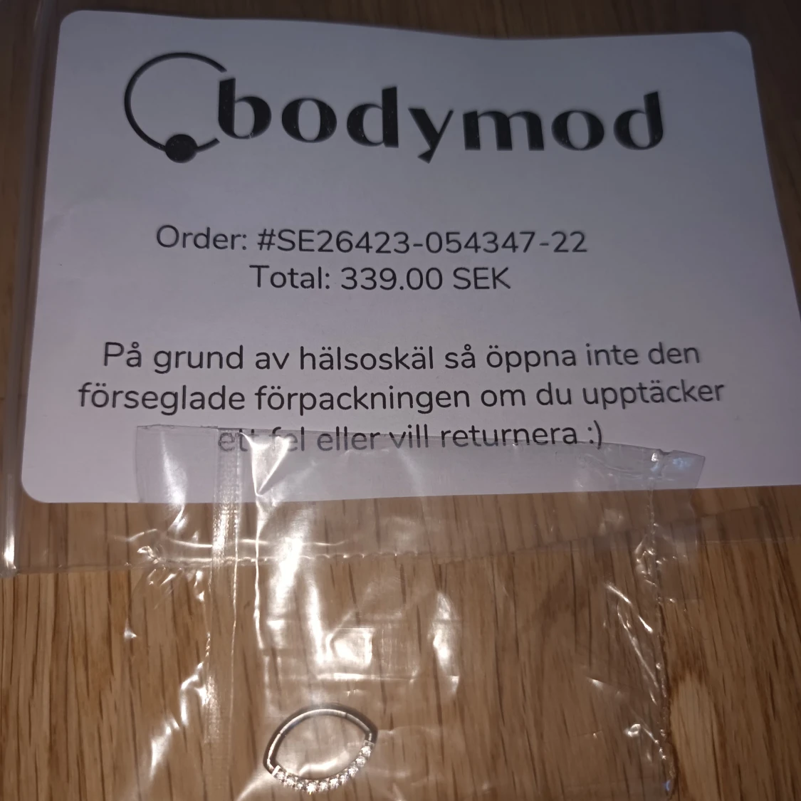 Septum piercing - 90