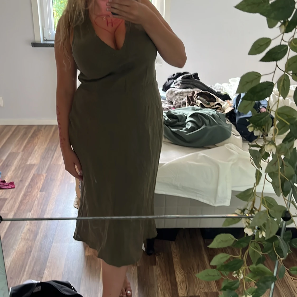 Grön klänning - 90