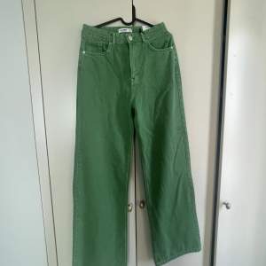 Brand new green wide leg jeans 
