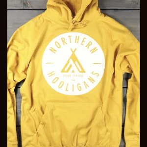 Northern hooligans hoddie  - Använd fåtal gånger så i väldigt bra skick, storlek xs, nypris 899kr💛💛 