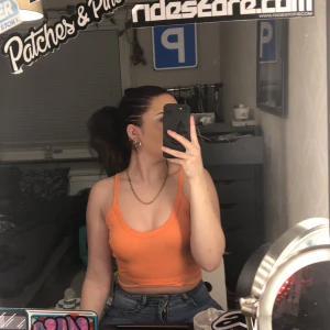 Linne - Orange linne från shein, endast använt en gång, bra skick 