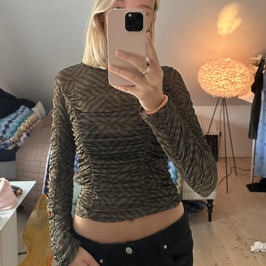 Zara mesh topp