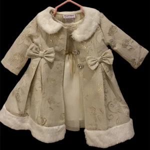 Beautiful Holiday Dress - Beautiful Holiday Dress. Worn once.  Size: 12M  Cat in home.