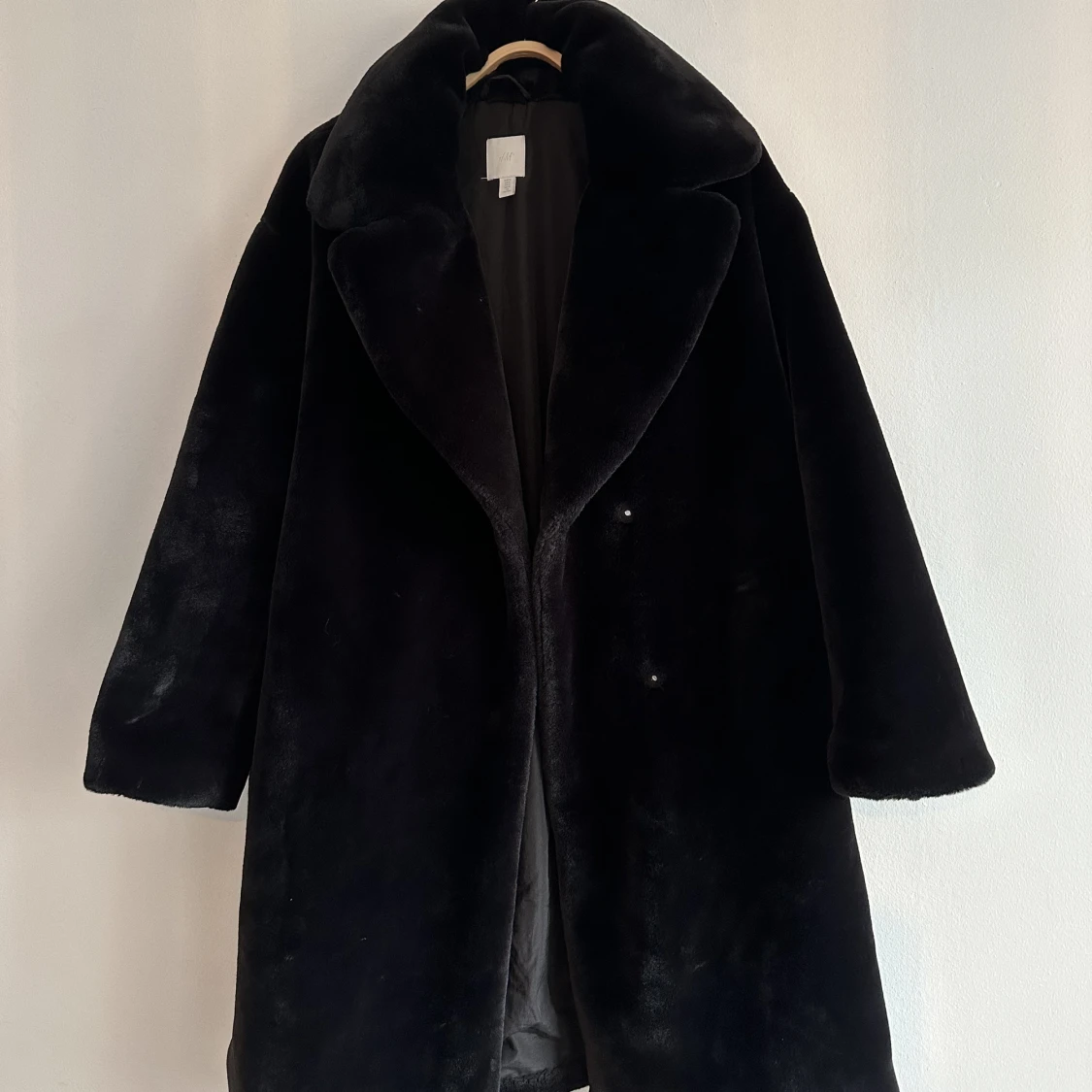 Pälsjacka H&M svart - 91