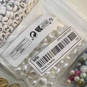 Vita pärlor  - Jättefina 🤗