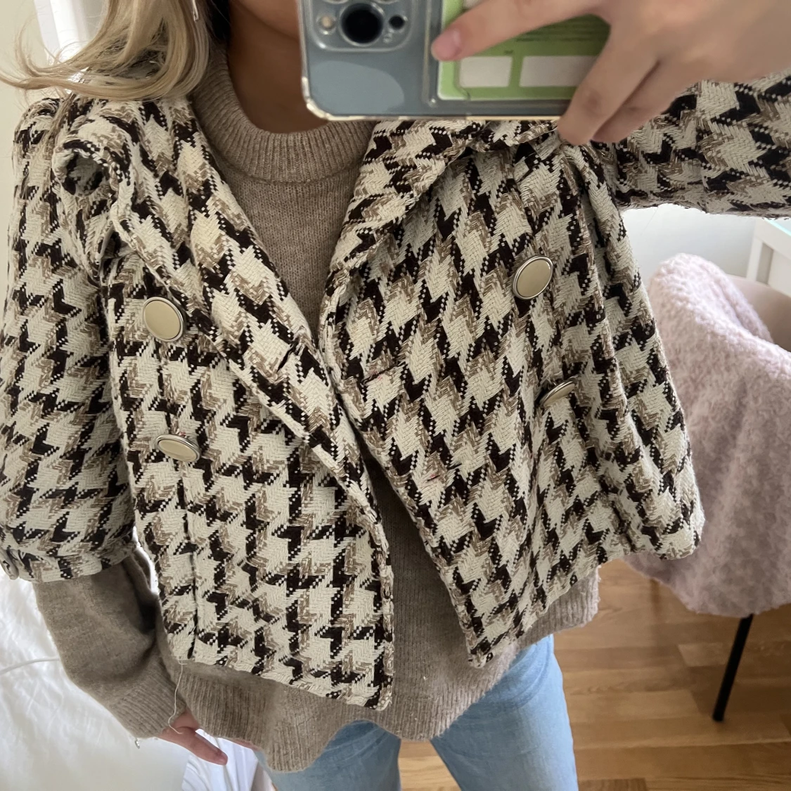 Trekvartsärmad kappa - 91